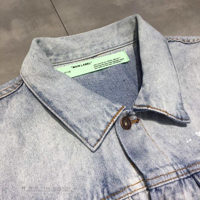 OFF White牛仔上衣 19春夏新款 OFF牛仔外套   tzy1876